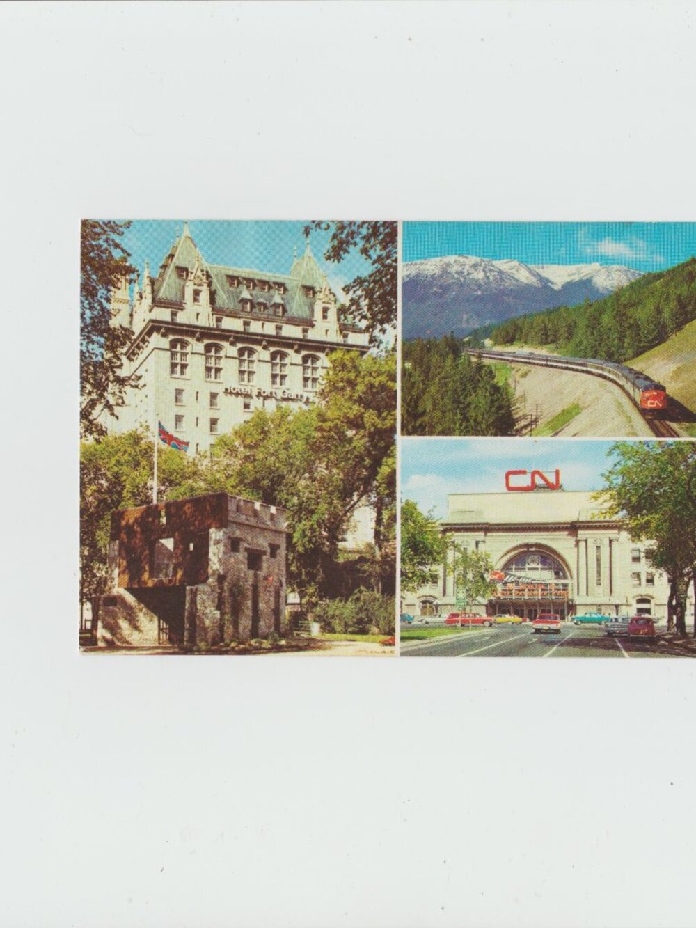 Winnipeg's Stately 265 Room, CN Owned Hotel Fort Garry, A Fur Trade Fort